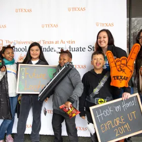 The future graduate photobooth hosted by Undergraduate Studies Council