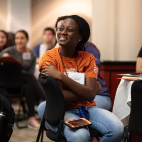 Students at Leadership Summit