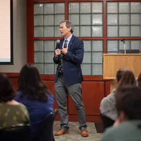 UGS Dean Brent Iverson at Leadership Summit