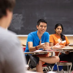Students at Reading Round-Up