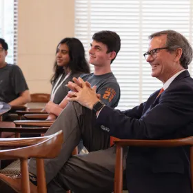 UGS Dean Brent Iverson at Reading Round-Up