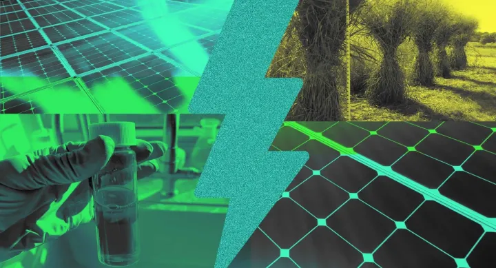 Collage of energy images
